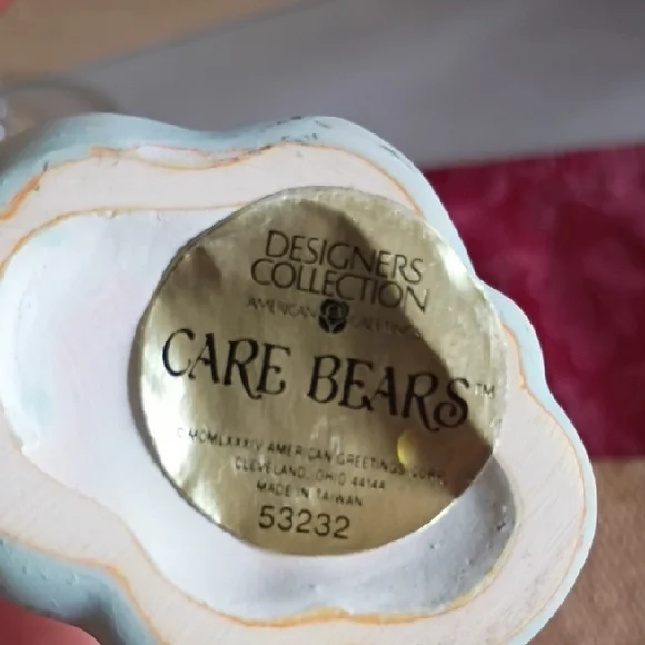 Friendbear💐 80's Vintage Care Bear🐻 Porcelain Statue - Picture 2 of 6